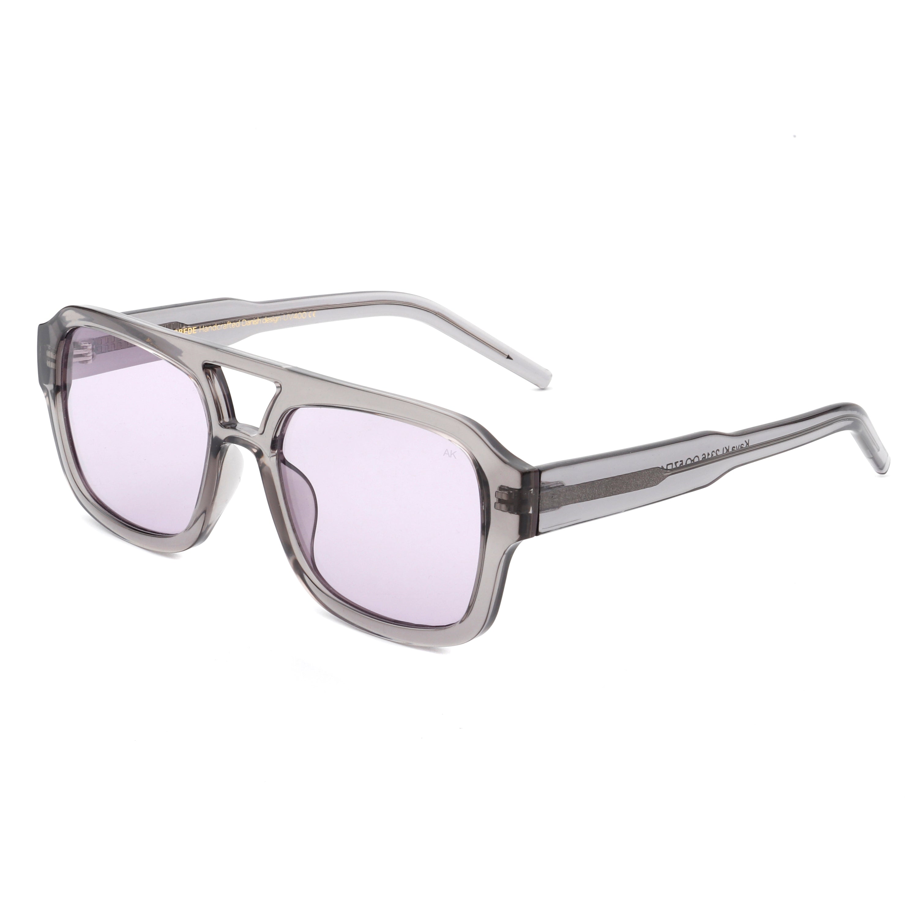 Kaya solbrille - Grey Transparent